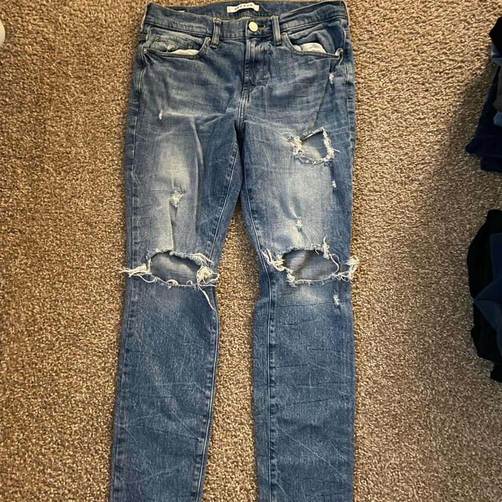 pacsun ripped skinny jeans size 32